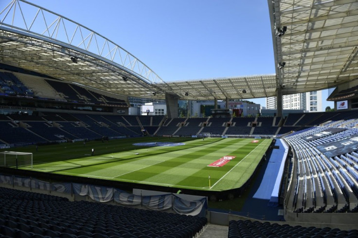 The Estadio do Dragao will be filled to a third of its capacity for the final