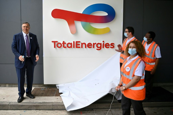 Total CEO Patrick Pouyanne says the company's new name marks its desire to become a "major actor in energy transition".