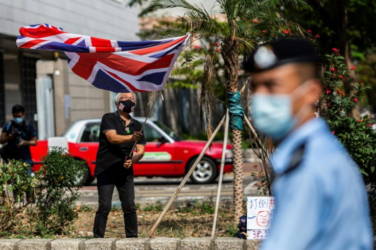 Activist Alexandra Wong, known as 'Grandma Wong', was a regular fixture at the huge democracy protests in Hong Kong in 2019