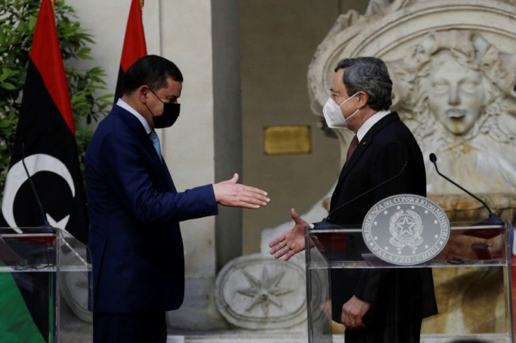 The prime ministers of Italy and Libya held talks on energy, immigration and security