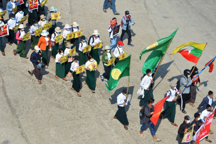 The junta has sacked thousands of teachers and academics for supporting the civil disobedience movement in Myanmar