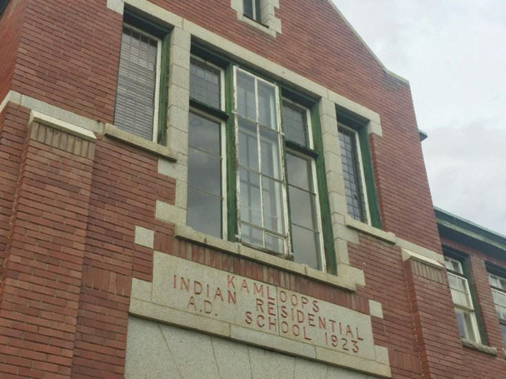 The Kamloops Indian Residential School was one of a network of schools in Canada where indigenous children went after being separated from their families, in a bid to force assimilation