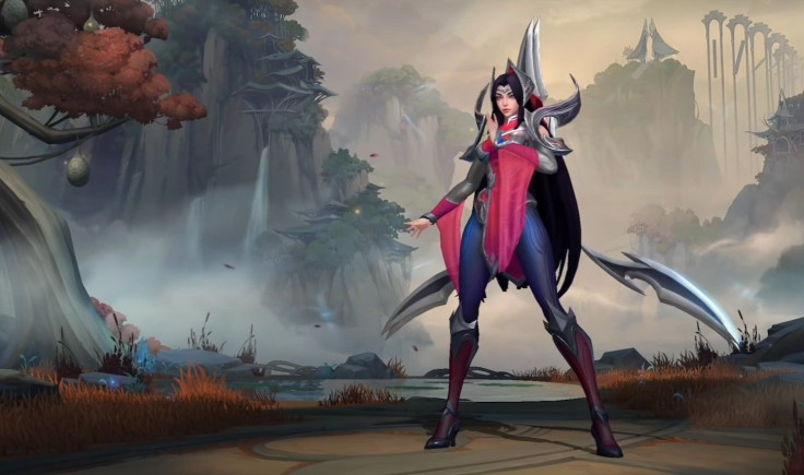 Irelia's updated preview model for Wild Rift