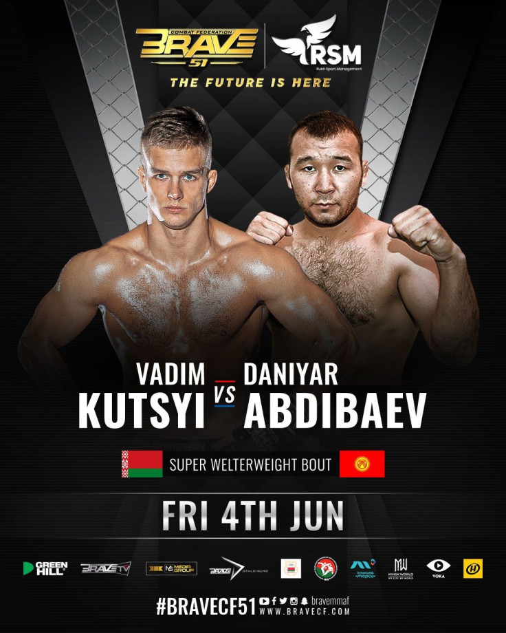 Vadim Kutsyi vs. Daniyar “Doni” Abdibaev at Brave CF 51 on June 4