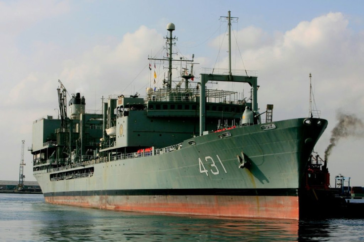 The Kharg was important to the Iranian navy as its only dedicated vessel able to resupply warships at sea