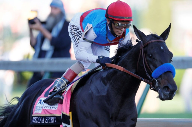 Medina Spirit tested positive for a banned steroid after powering to victory in the Kentucky Derby