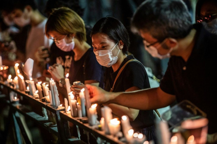 During 2020's Tiananmen vigil, Hong Kong police took a back seat once crowds massed and then dispersed peacefully in Victoria Park