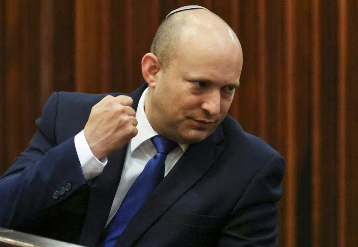 Naftali Bennett from the Yamina party