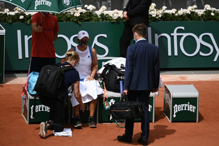 Painful end for Ashleigh Barty