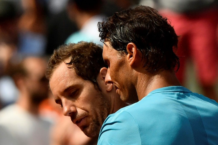 Lifelong rivals: Rafael Nadal and Richard Gasquet at the 2018 French Open