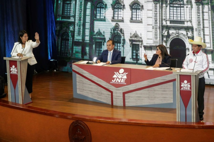 Peru's presidential candidates Keiko Fujimori (left) and Pedro Castillo represent polar opposite economic models but share similar views on gay rights issues