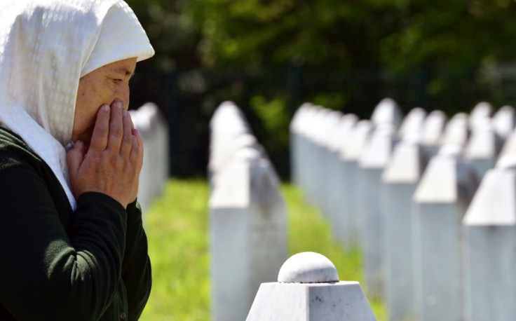 More than 8,000 Muslim men and boys were massacred at Srebrenica, including Fadila Efendic's husband and her son