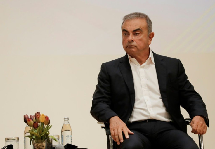 Former Renault-Nissan boss Carlos Ghosn, seen in this September 2020 picture, was grilled by French investigators for five days in Lebanon at hearings described as 'fair' by his lawyers