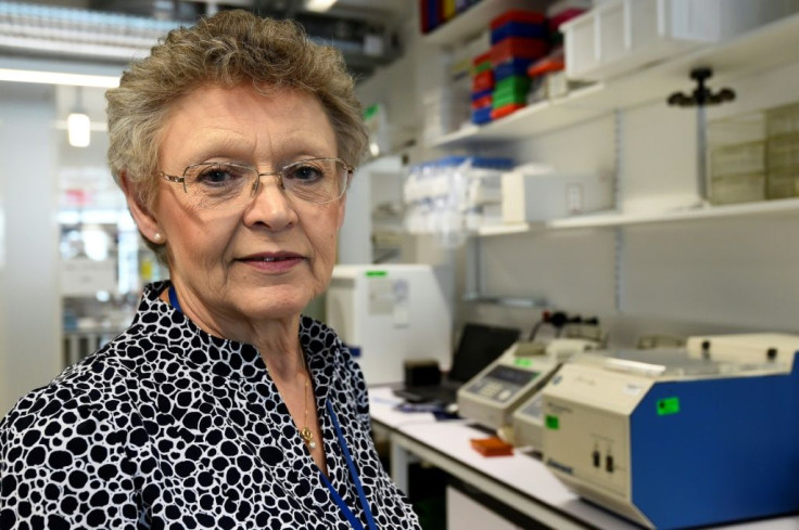 French virologist Francoise Barre-Sinoussi, in a 2017 picture at the Institut Pasteur in Paris; Barre-Sinoussi and fellow French researcher Jean-Claude Cherman were the first to identify the AIDS virus