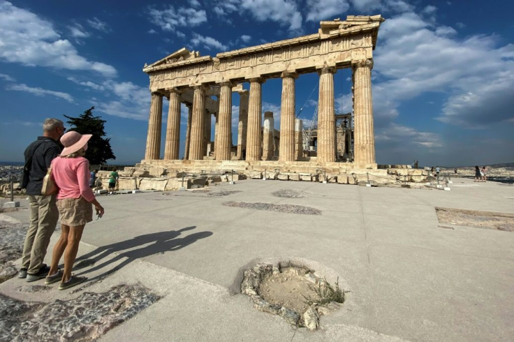 Critics say the hasty pouring of concrete at Greece's most iconic attraction is 'foreign' and 'stifling'
