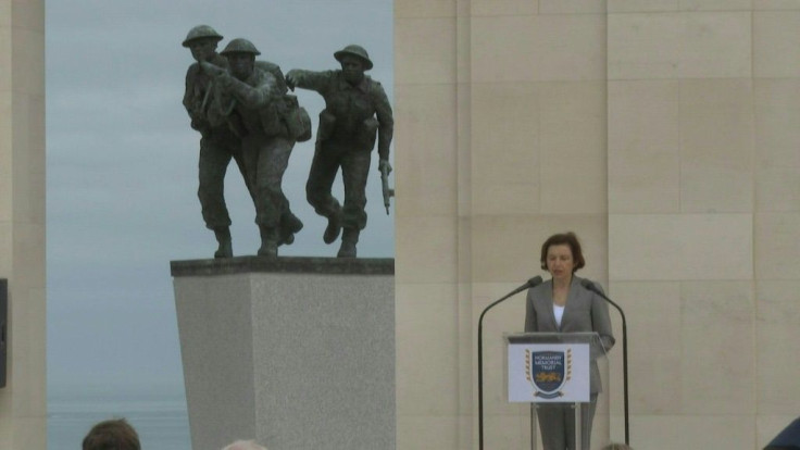 British memorial opens in France to remember D-Day fallen