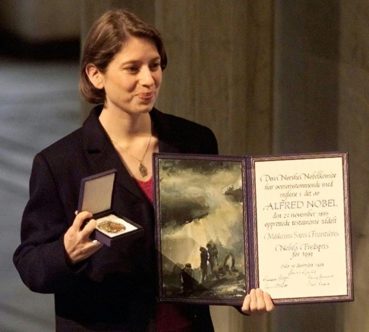 In 1999, MSF was awarded the Nobel Peace Prize