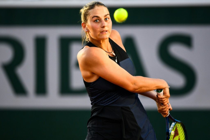 Eye on the ball and the quarter-finals for Ukraine's Marta Kostyuk