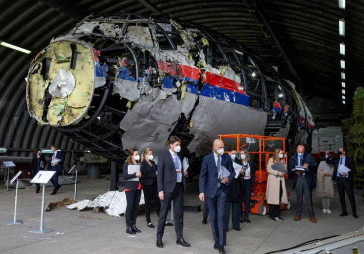 The judges visited the shrapnel-pierced wreckage of flight MH17 for the first time in May in what they described as an "emotionally loaded" day