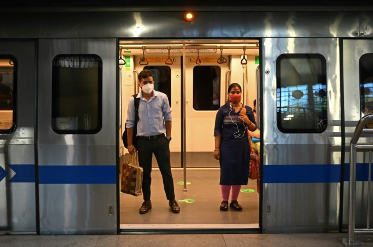 Metro services in India's capital New Delhi have been allowed to operate at 50 percent capacity as the number of new coronavirus infections dropped