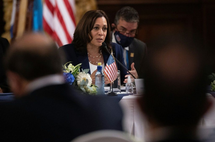Kamala Harris was in Guatemala on her first-ever foreign trip as vice president