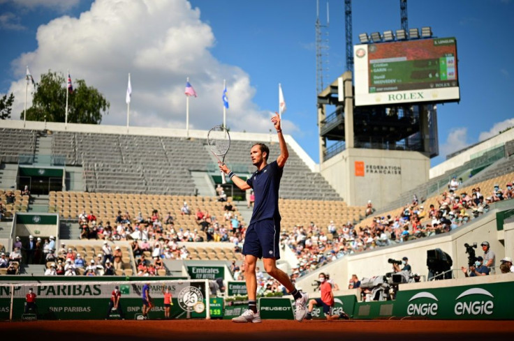 Daniil Medvedev had not won a match at the French Open before this year's tournament