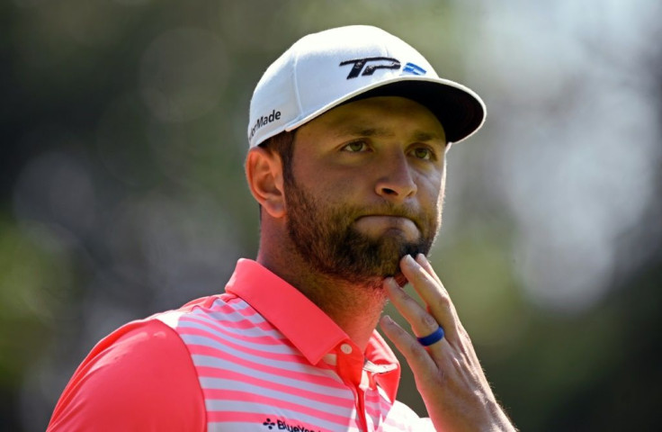 Spanish golfer Jon Rahm was forced to withdraw while leading Memorial