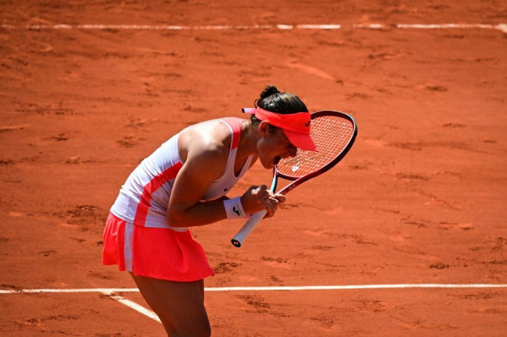 Tamara Zidansek was the first player through to this year's French Open semi-finals