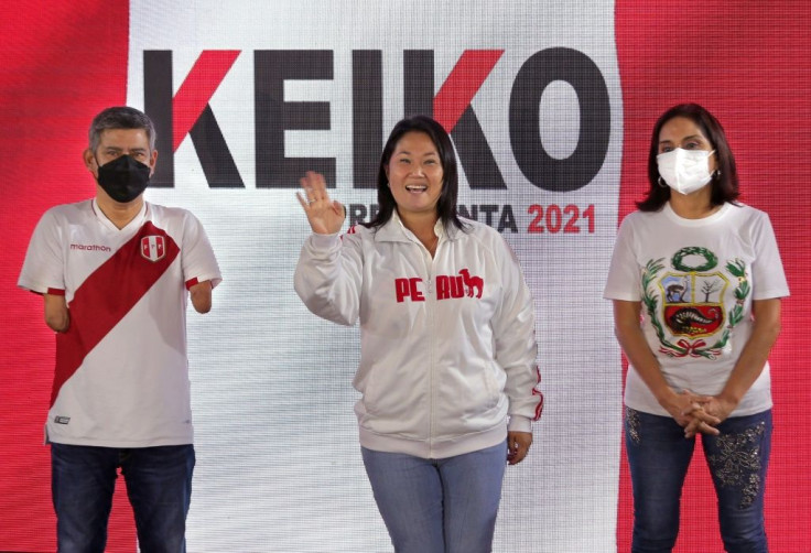 For Fujimori (C) the stakes are higher than mere power. She faces a corruption trial if Castillo wins