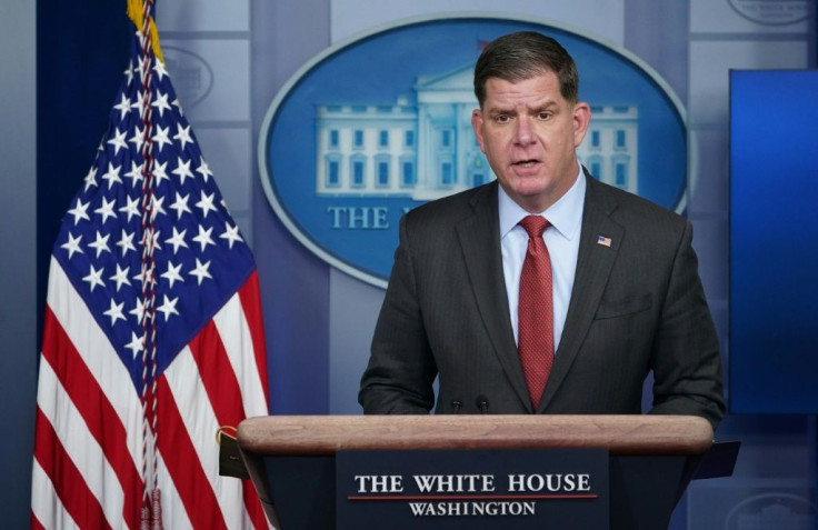 US Labor Secretary Marty Walsh said the government will enforce provisions of the USMCA trade pact to ensure Mexican workers are able to unionize