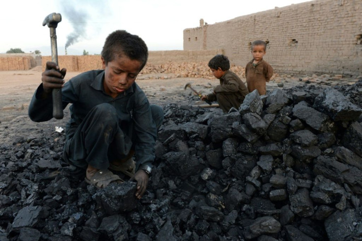 UNICEF says the number in child labour stood at 160 million at the start of 2020 -- an increase of 8.4 million in four years