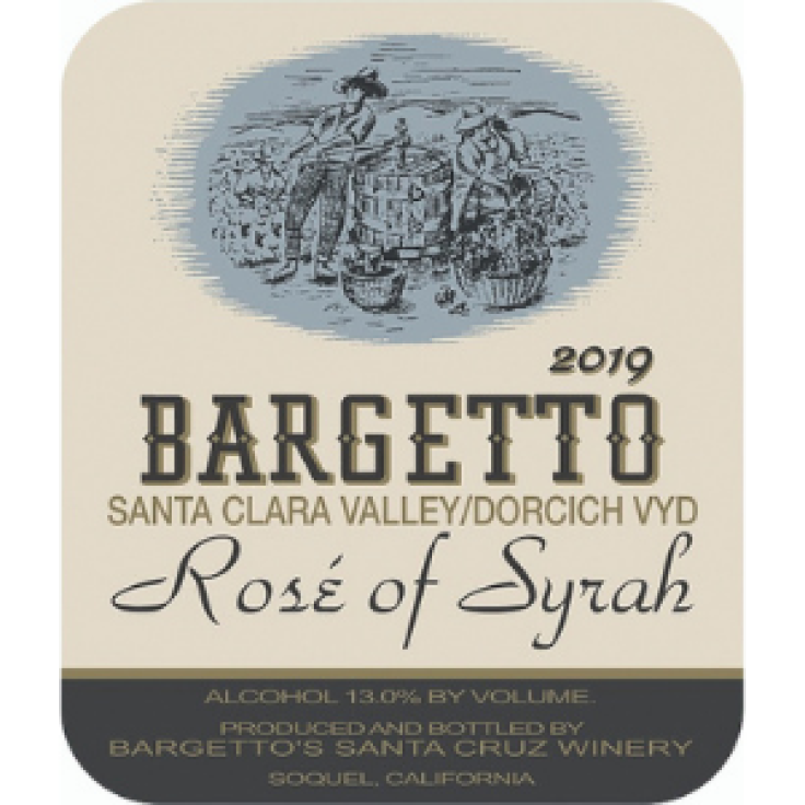 Bargetto Winery Rose of Syrah