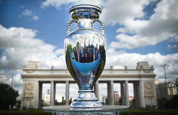 The European Championship trophy