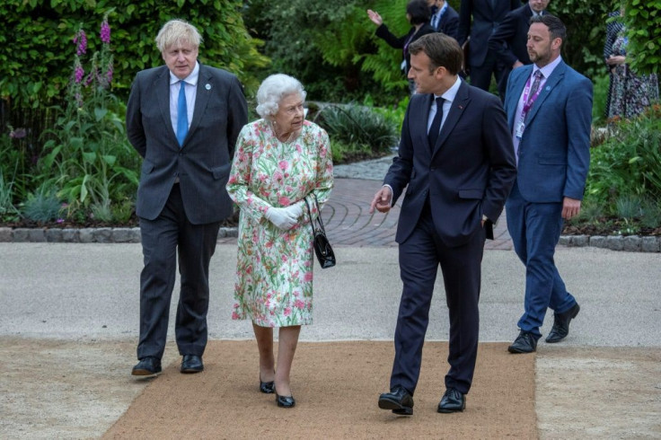 The Queen hosted G7 leaders at Cornwall's Eden Project, an exhibition that showcases the world's ecological riches