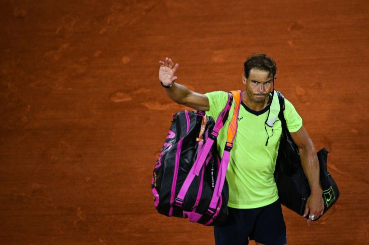 All over for Rafael Nadal