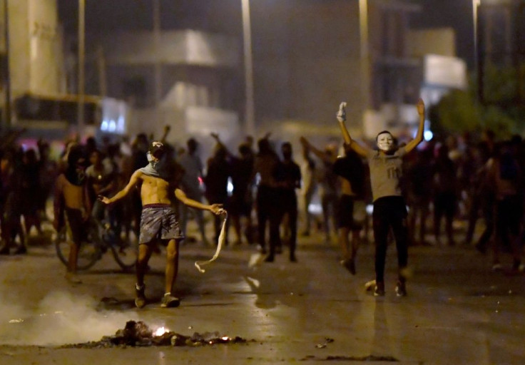 This was the latest of several nights of protests in the district following the death of a youth