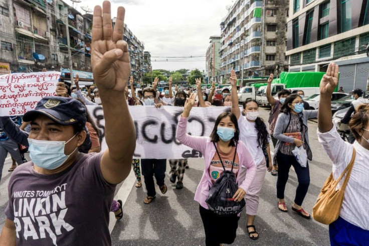 Myanmar has been rocked by mass protest since the military ousted civilian leader Aung Sang Suu Kyi in February