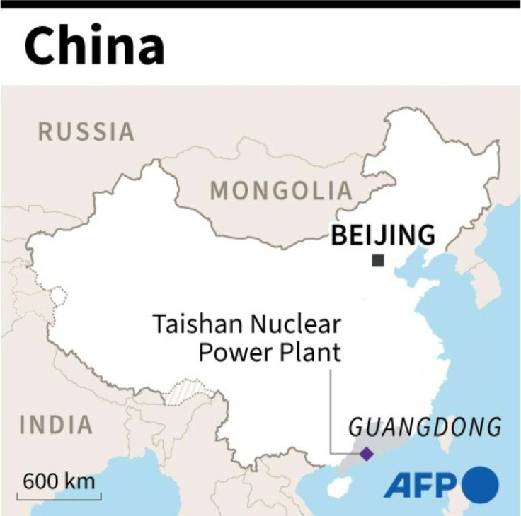 The the Taishan Nuclear Power Plant in China's southern Guangdong province