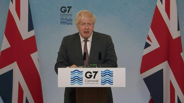 SOUNDBITE The G7 vows to donate one billion coronavirus vaccine doses to poorer countries, British Prime Minister Boris Johnson announced, as the group of leading economies try to redress stark global inequalities in vaccinations.