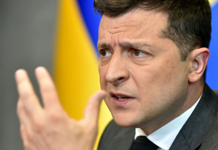 Zelensky is seeking Washington's support for Ukraine's war with Russian-backed separatists