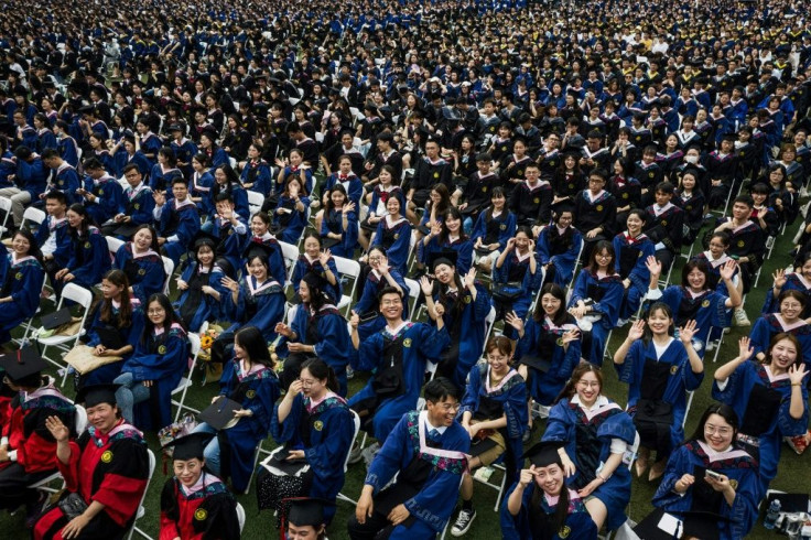 Wuhan hosted a graduation ceremony with nearly 9,000 students in attendance on Sunday, with the pandemic largely under control across China