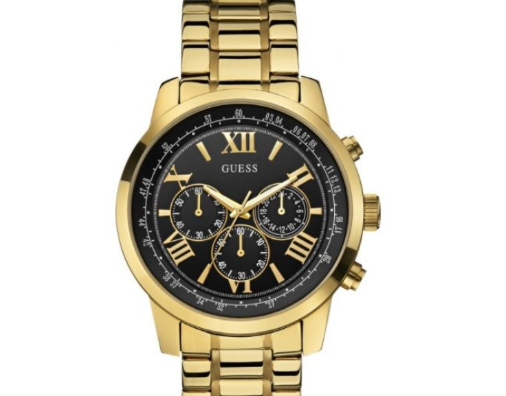 Guess Gold-Plated Chronograph Watch
