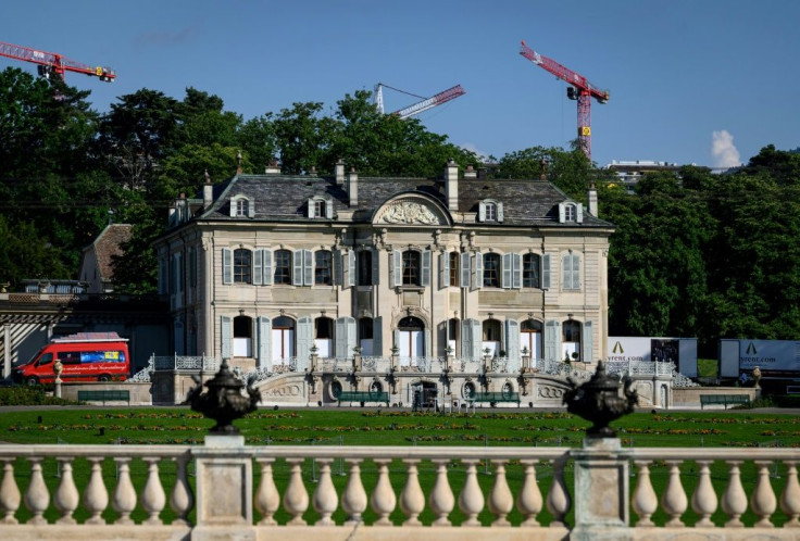 The "Villa La Grange" in Geneva, where Putin and Biden will hold the summit