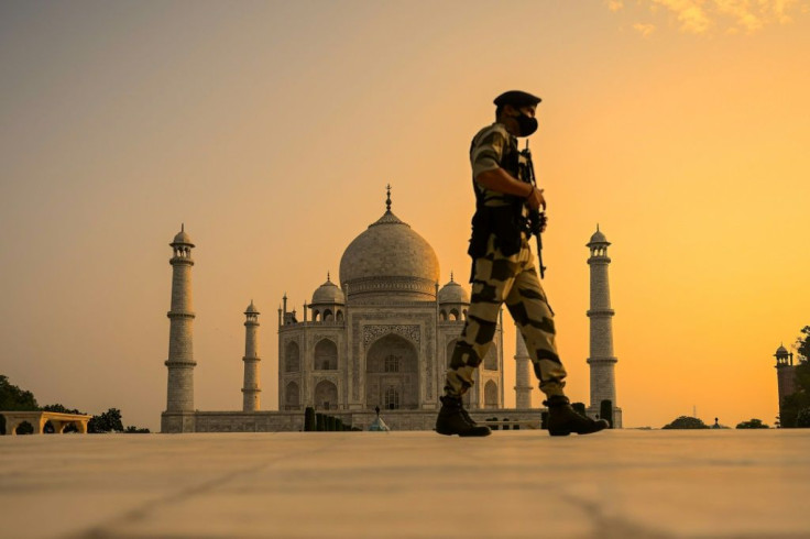 The Taj Mahal was closed in March last year, reopened in September, and then shut again in April 2021