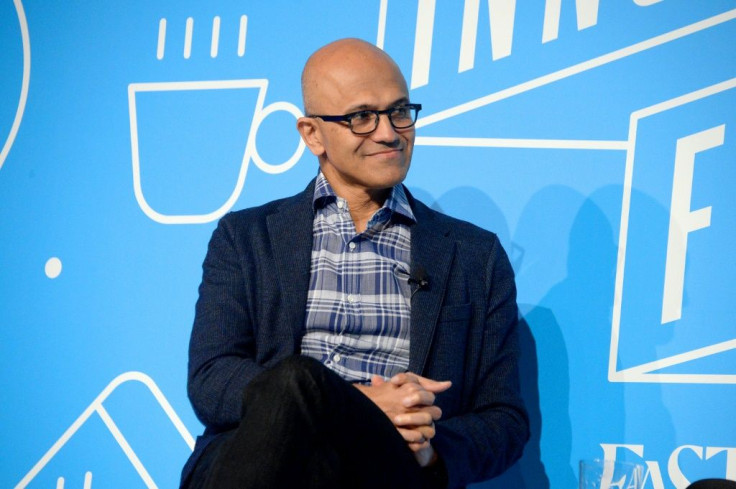 Satya Nadella, seen in November 2019, took over as Microsoft's chief executive in February 2014