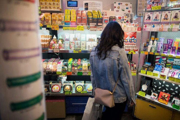 The Condomania condom shop in Tokyo's Harajuku district is normally a big draw for tourists