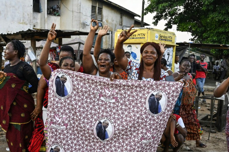 Gbagbo's party had been in discussions with the government about the scale of the celebrations