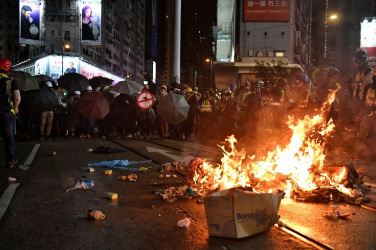 Huge and often violent pro-democracy protests rocked Hong Kong in 2019
