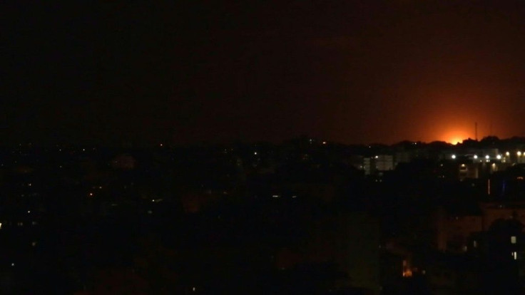 IMAGES Israeli forces carry out air strikes on the Gaza Strip in response to incendiary ballons launched from the Palestinian enclave into southern Israel. "Over the past day, arson balloons were launched from the Gaza Strip into Israeli territory," Israe