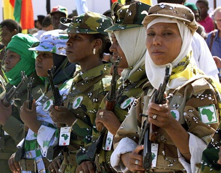 Moamer Kadhafi's entourage of female bodyguards were known as "Amazons"